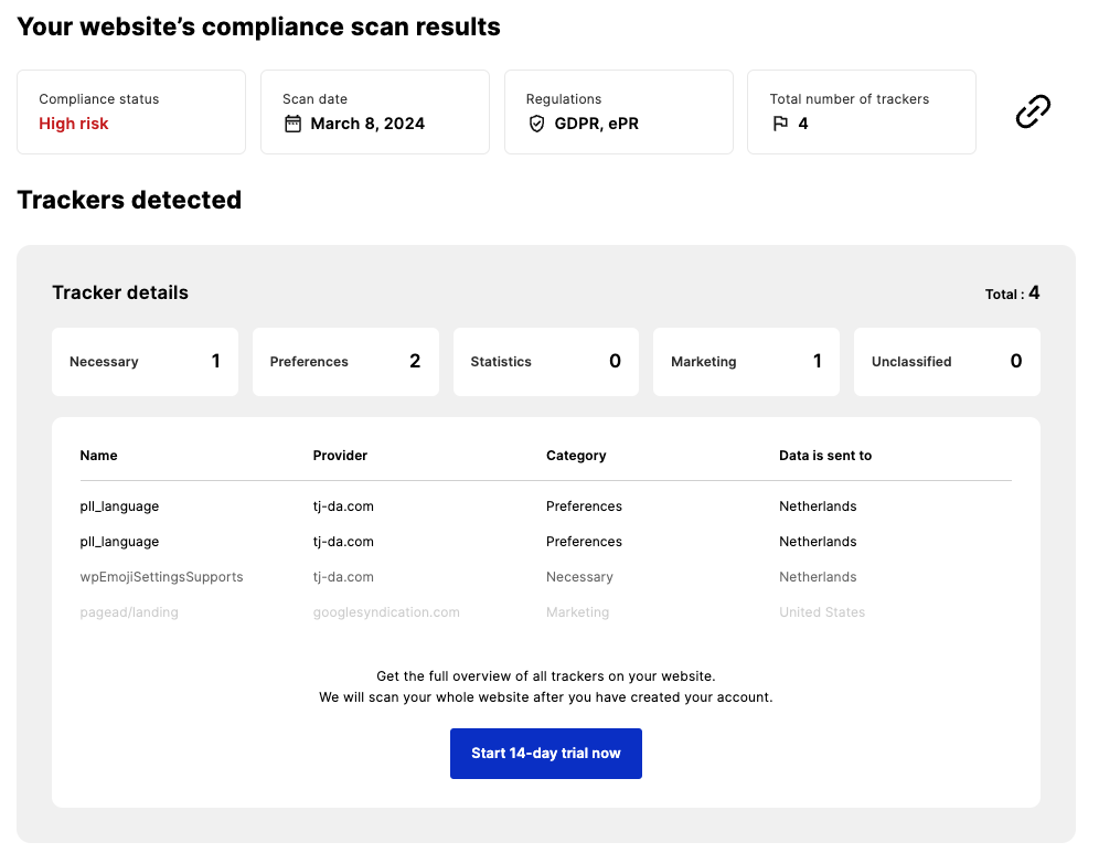 Cookie consent trackers tj-da.com