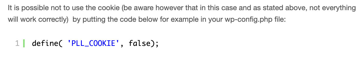 Polylang block pll_language cookie entirely