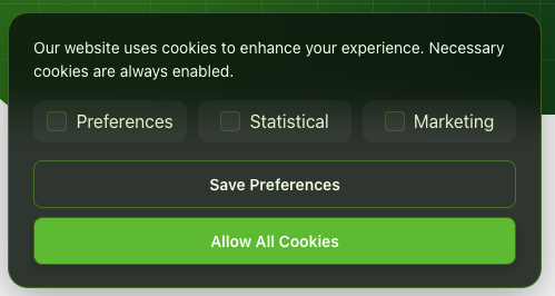 Gratis Cookiebanner TJDA